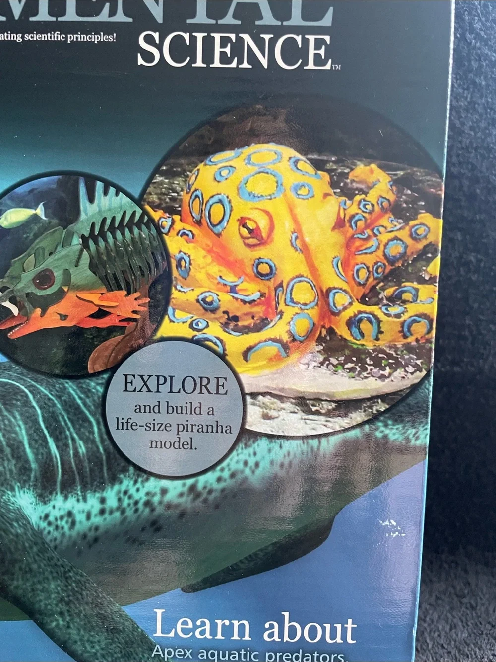 NIB Wild Environmental Science Extreme Aquatic Predators Kit